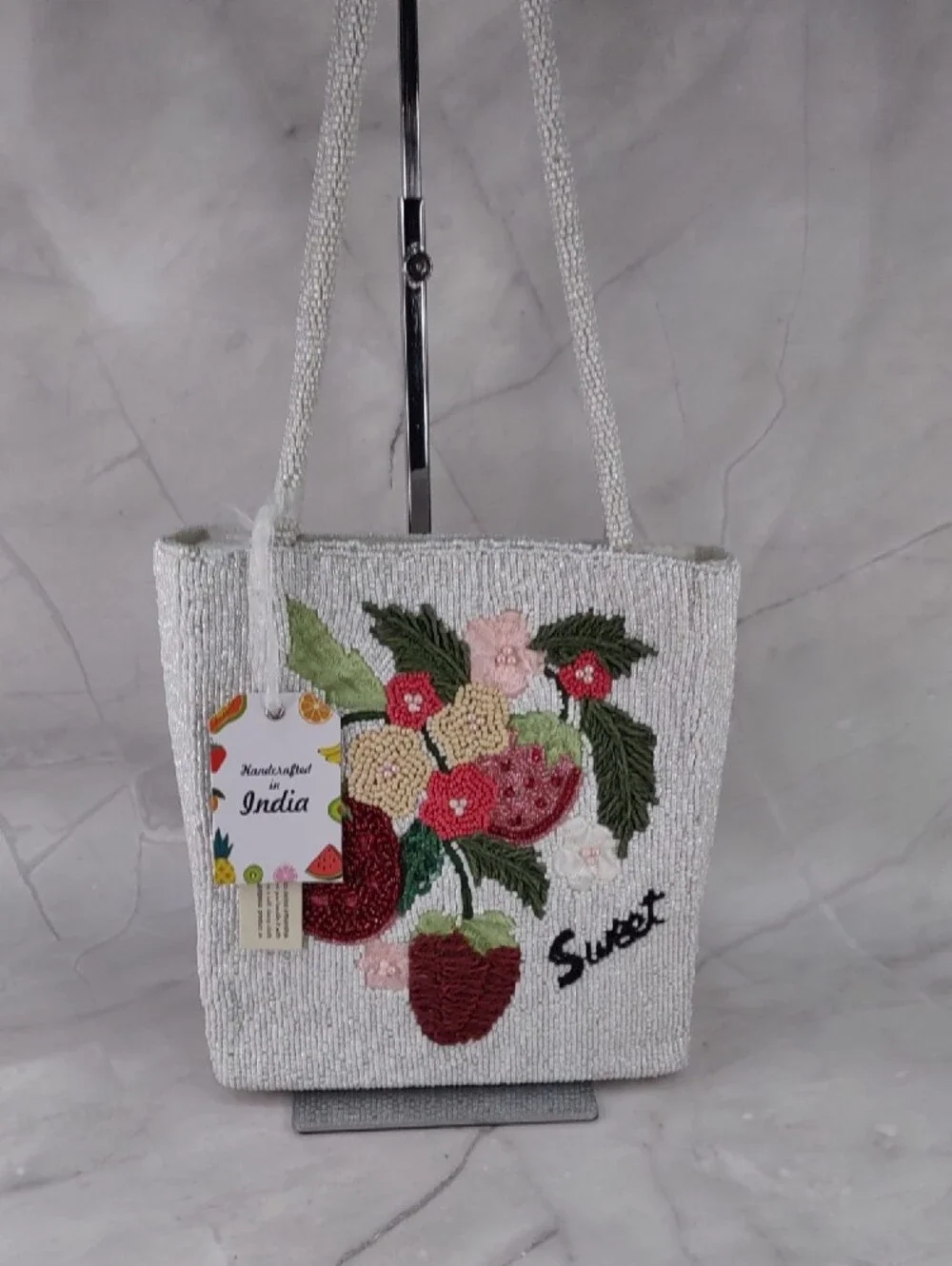 Artisan Crafted whimsical white